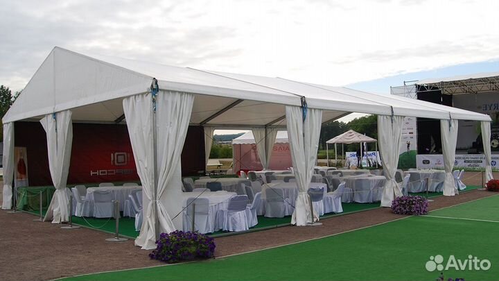 Двускатный шатер классический