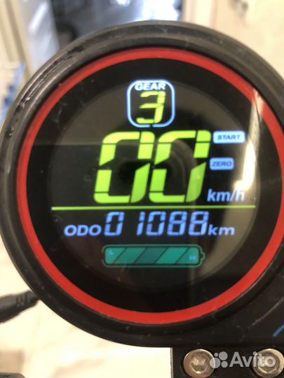 Самокат взрослый электрический бу