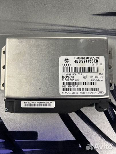 Блок управления АКПП A6 S6 4.2 4b0927156eb
