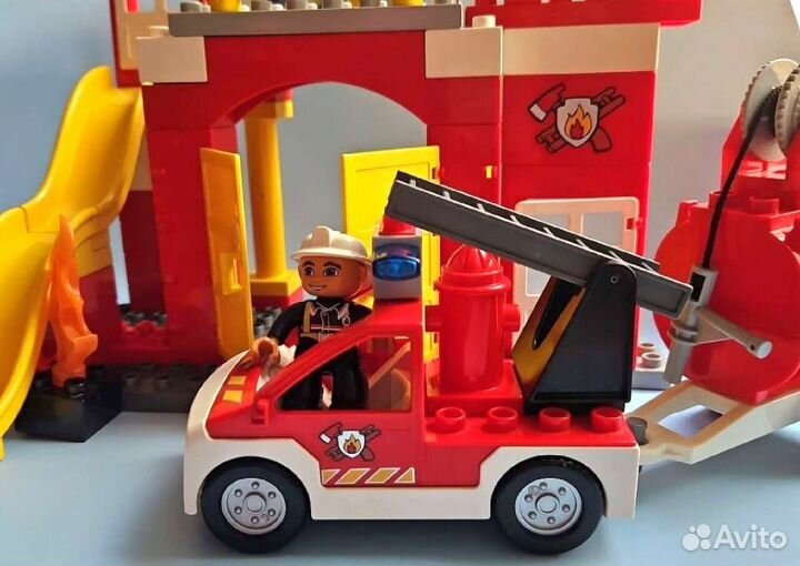Lego duplo пожарная станция 6168