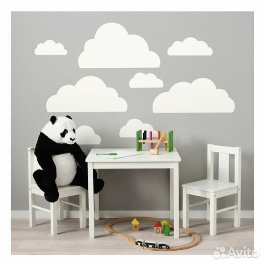 Наклейки икеа облако новые