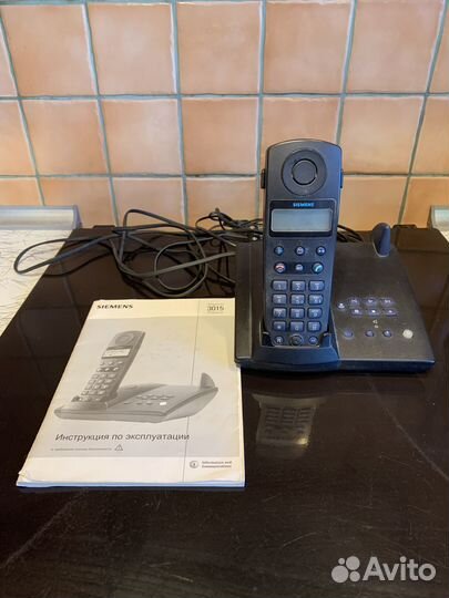 Радиотелефон с автоответчиком Siemens Gigaset 3015