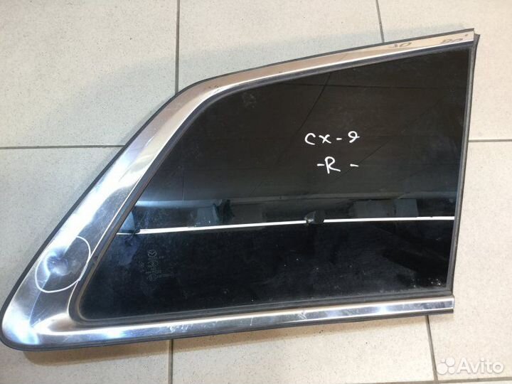Стекло кузовное заднее правое Mazda Cx-9 2007-2016