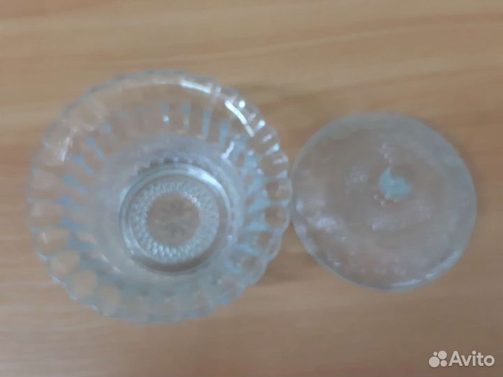 Сахарница стекло СССР