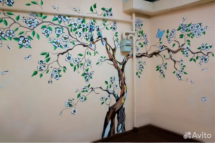 Художественное оформление стен, портреты, натюрмор