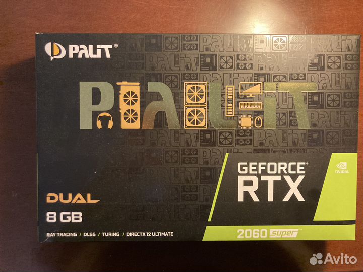 Видеокарты Palit RTX 2060 super dual 8G