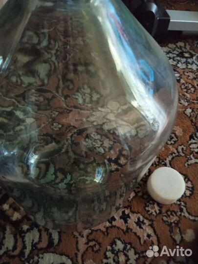 Бутыль стеклянная 10 литровая