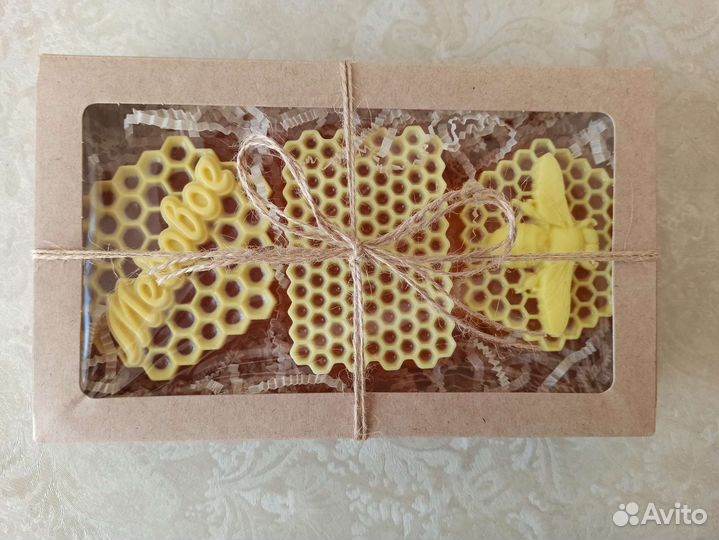 Медовое мыло ручной работы