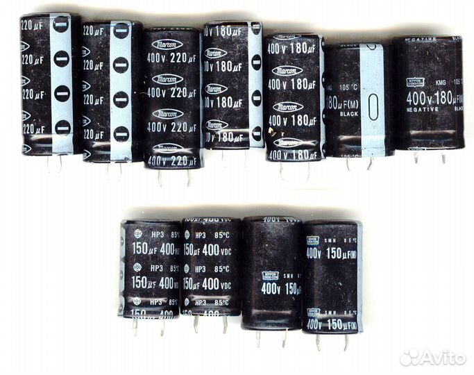 Япония Конденсаторы электролитические 400В