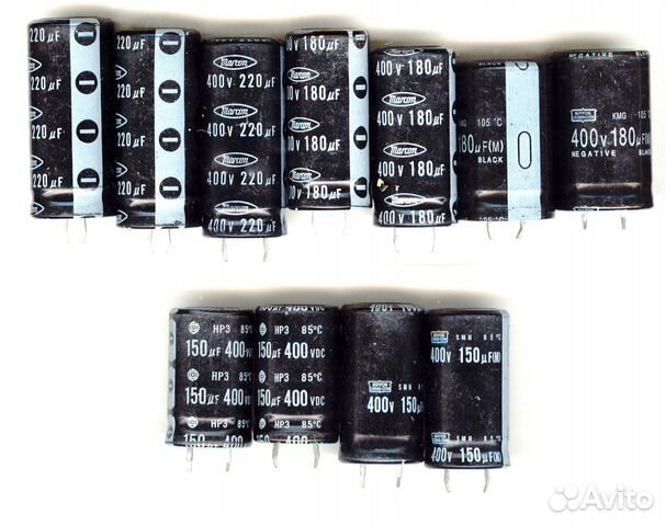Япония Конденсаторы электролитические 400В