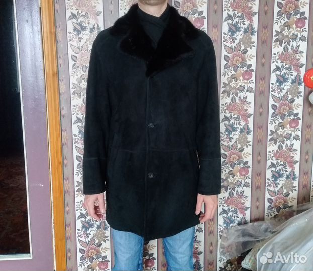 Дубленка Ritter воротник норка мех ягненка 52 (XL)