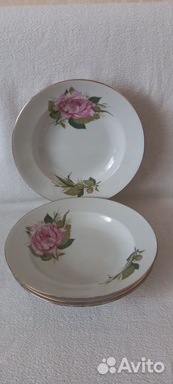 Тарелки глубокие тарелки 5 видов по 4шт винтажссср