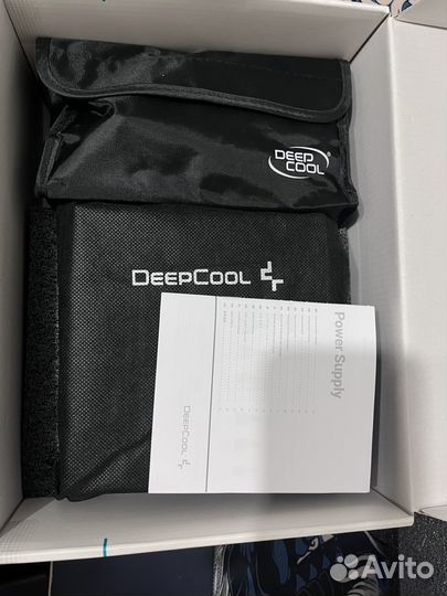 Блок питания deepcool DQ750 черный