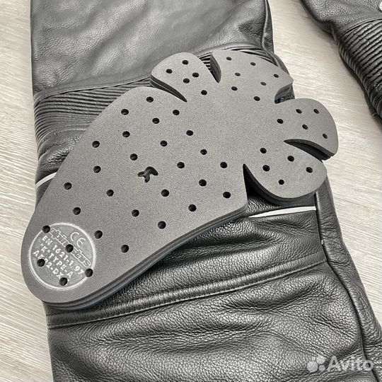Alpinestars кожаные мотоштаны