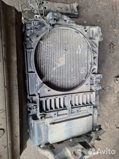 Панель кассета радиаторов Peugeot 407