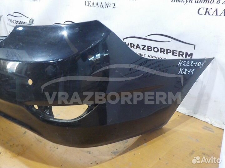 Бампер задний Hyundai Solaris