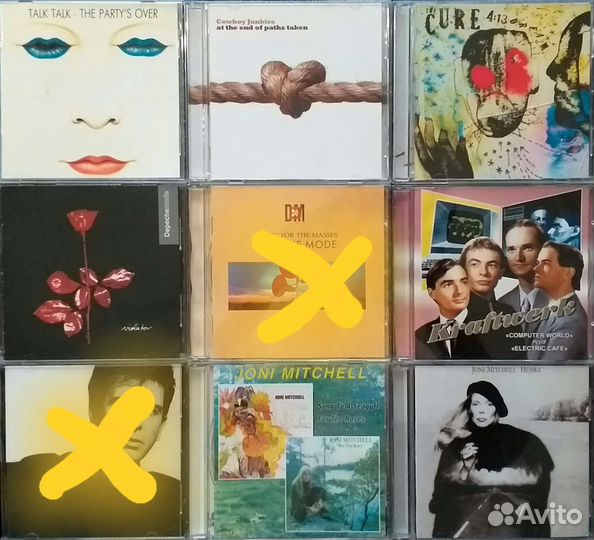 Cd компакт диски инди и поп музыкантов