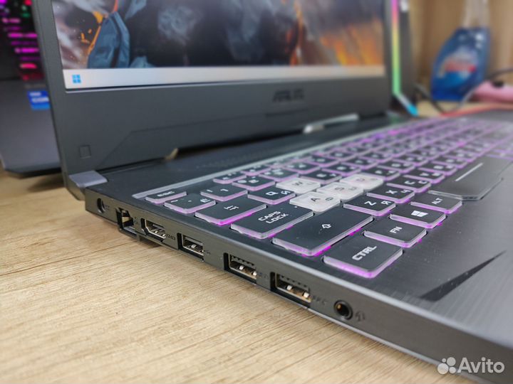 Игровой Asus Tuf Ryzen 7 16gb SSD 512gb GTX 1650