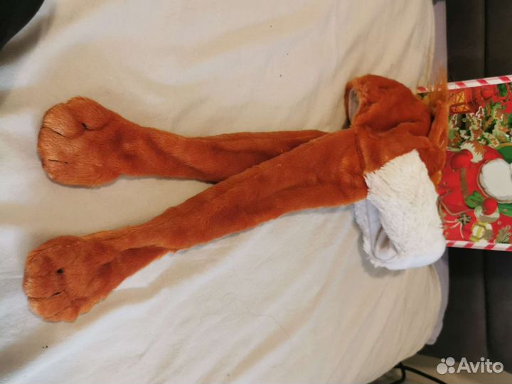 Новогодний костюм шапка Белка