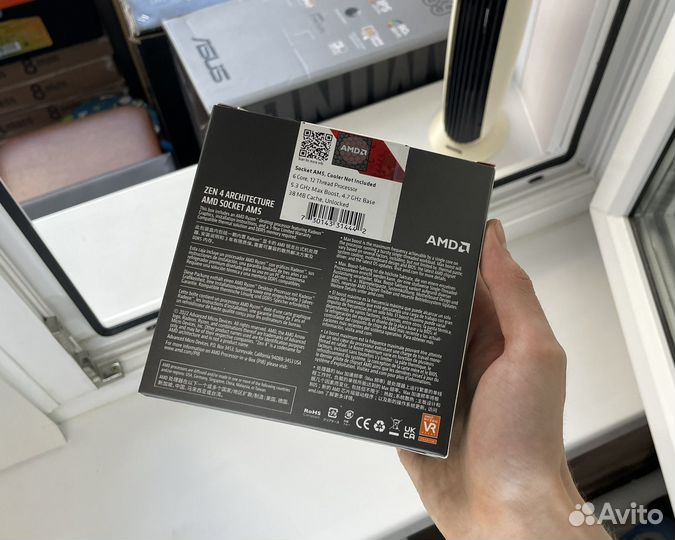 Процессор AMD Ryzen 5 7600X BOX