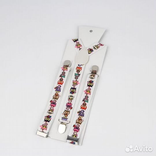 Подтяжки взрослые, ширина - 2,5 см