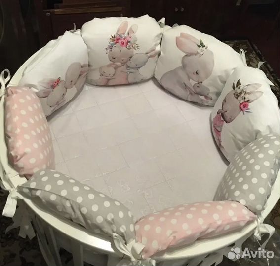 Матрас в детскую кровать (круглый)