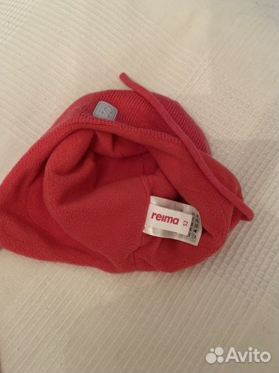 Шапка reima 50 52 розовый