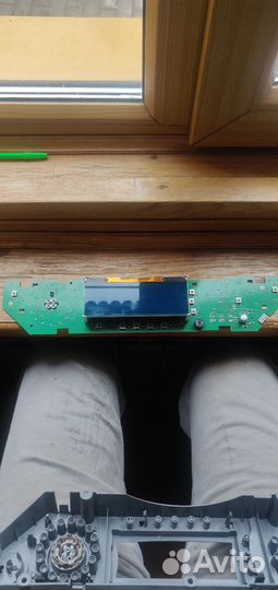 Панель управления стиральной Aqualtis lcd 52 rohs