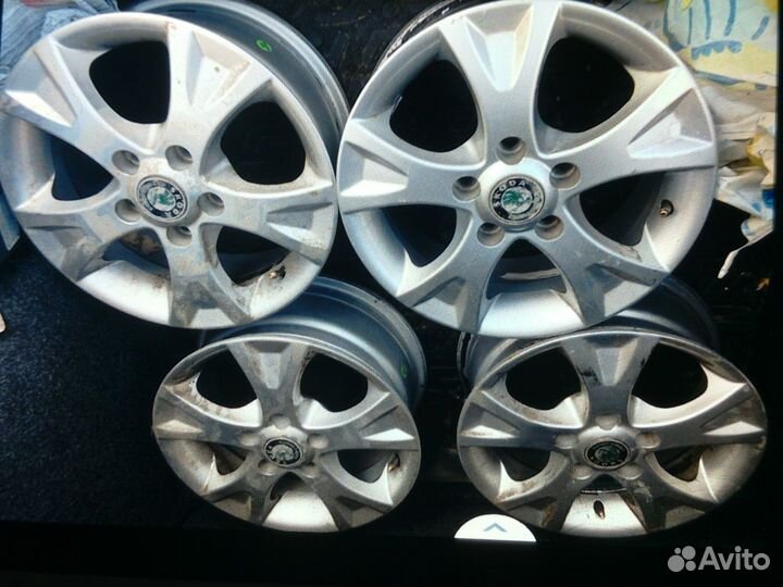 Литые диски r15 бу