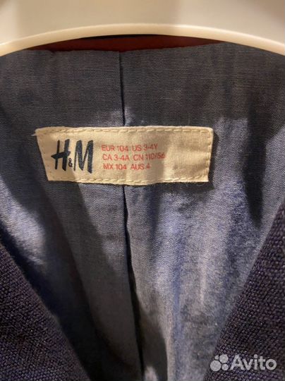 Пиджак hm 104