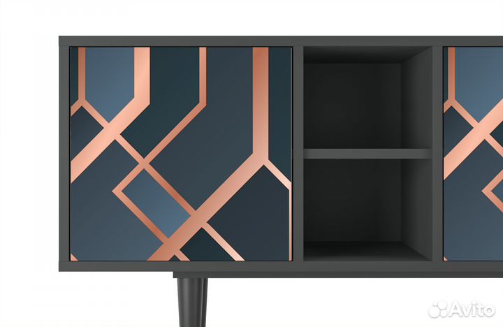 Тв-тумба T5 - Антрацит - Ashy 1920'