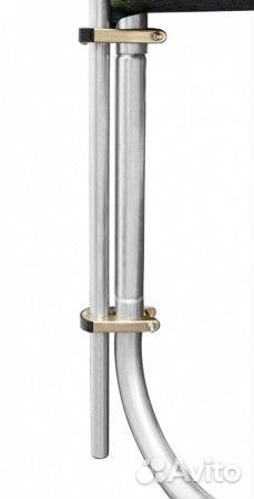 Батут alpin 4,90м с защитной сеткой и лестницей