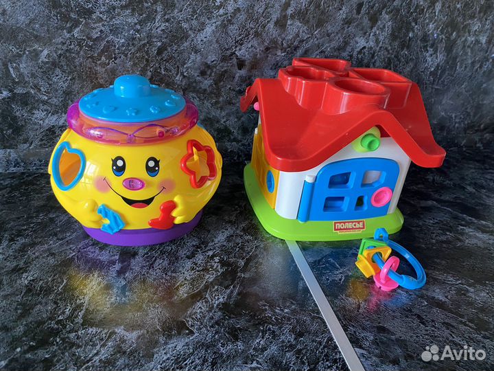 Развивающие игрушки, сортеры