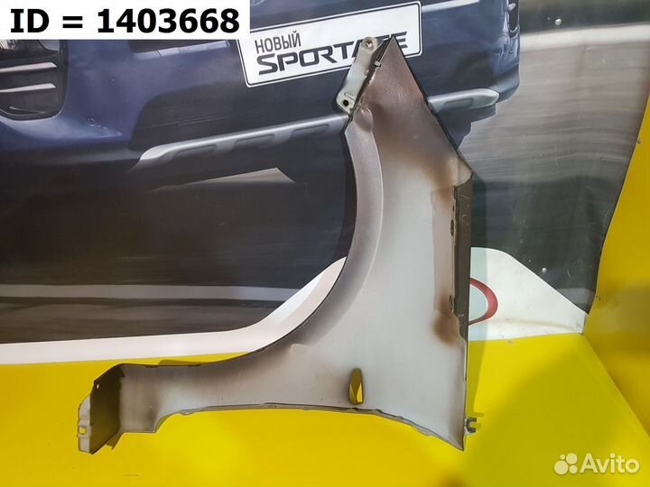 Крыло переднее правое Hyundai Solaris