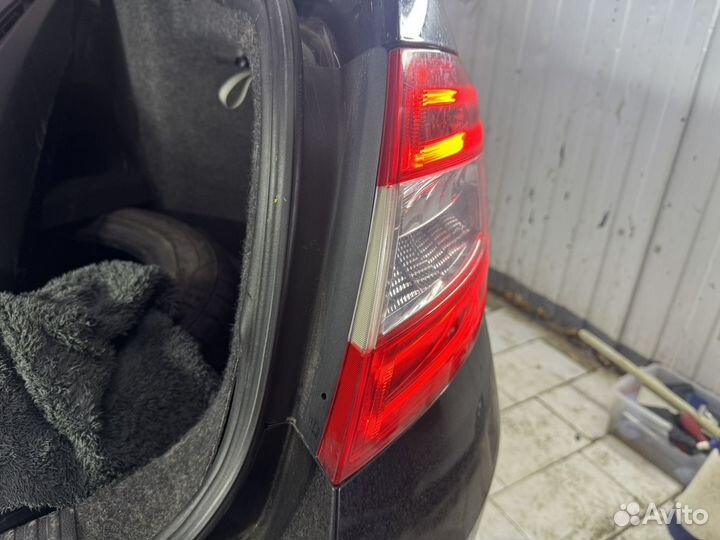 Задние фонари Skoda Octavia a7 2 полосы LED