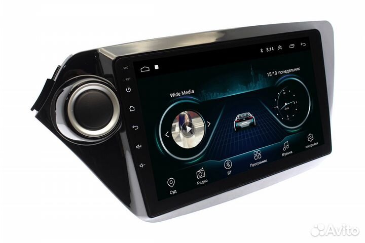 Штатная магнитола Kia Rio 2011-17