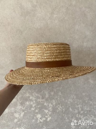 Шляпа женская соломенная H&M
