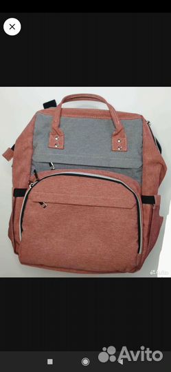 Рюкзак трансформер для мам с кроваткой, usb