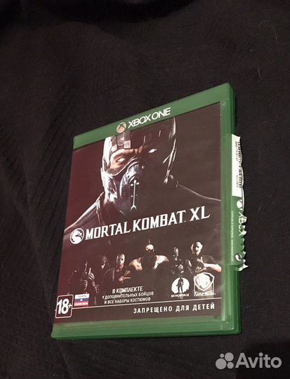 Диск Mortal Kombat XL xbox one