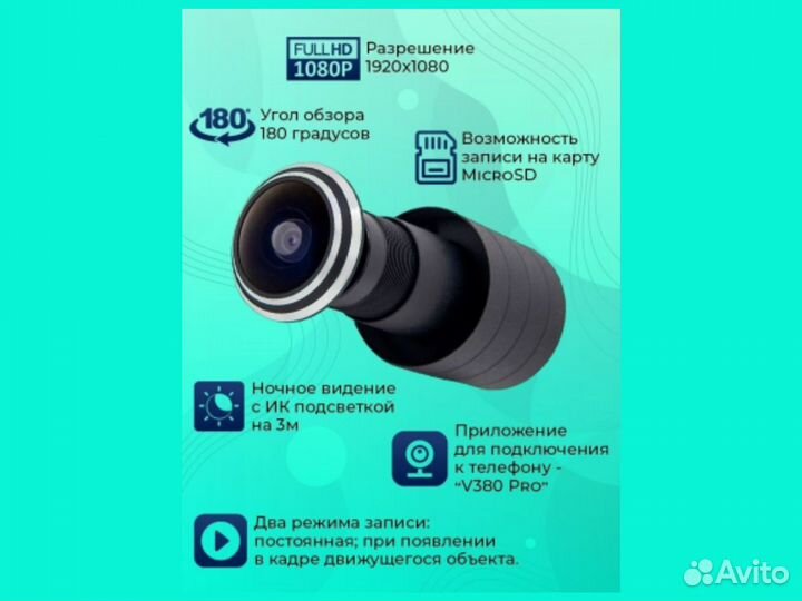 Видеоглазок V380