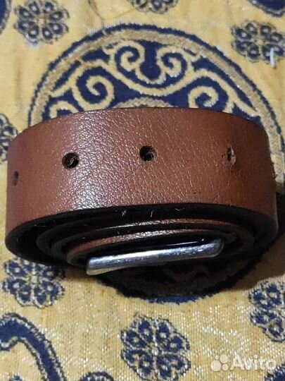 Мужской кожаный ремень