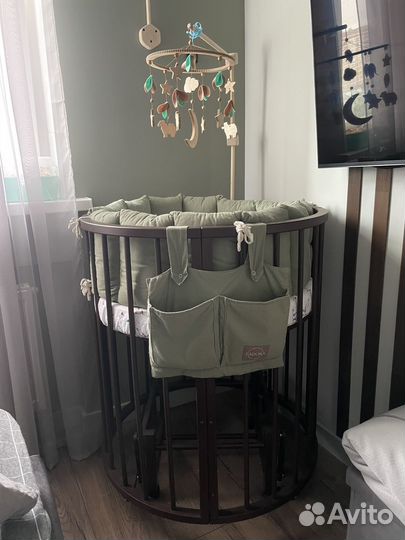 Детская кроватка-трансформер 8 в 1