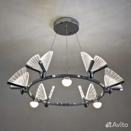 Люстра подвесная Бабочки подвес 6х5W 4000K, LED