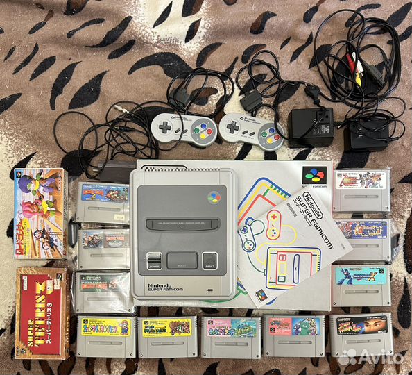 Игровая приставка Nintendo super famicom