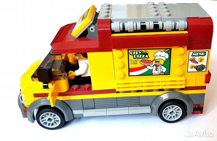 Lego City 60150 автофургон-пиццерия. Оригинал