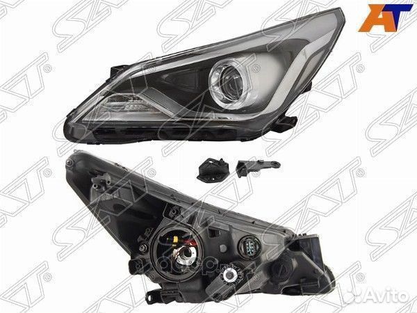 Фара левая Hyundai Solaris 2014-2017, линзованная