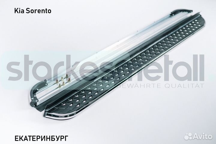 Подножки Kia Sorrento TOR