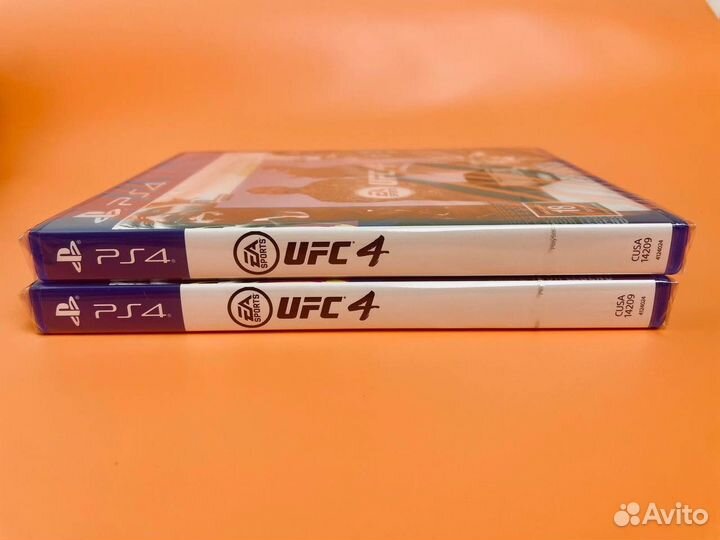 UFC 4 PS4 диск (новый)