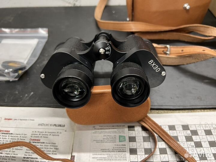 Бинокль полевой 8х30