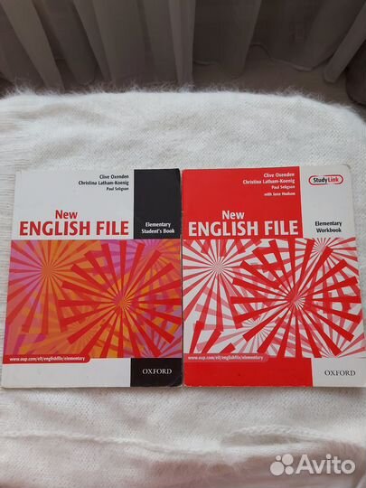 English file elementary. Учебник и тетрадь